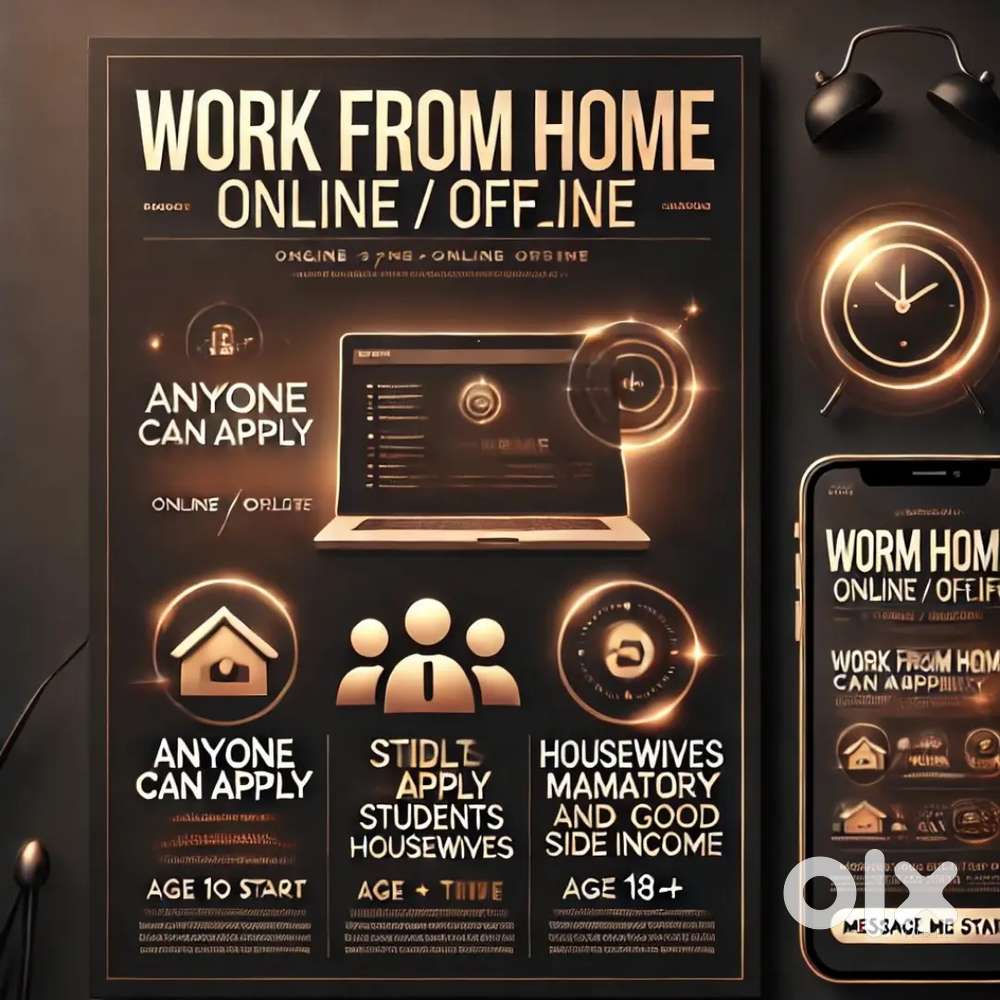 WORK FROM HOME,YOU CAN EARN SIDE INCOME ,
