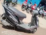 TVS SCOOTY STREAK; MODEL 2014; SELF STARTER; BLACK & PURPLE COLOUR;  .
