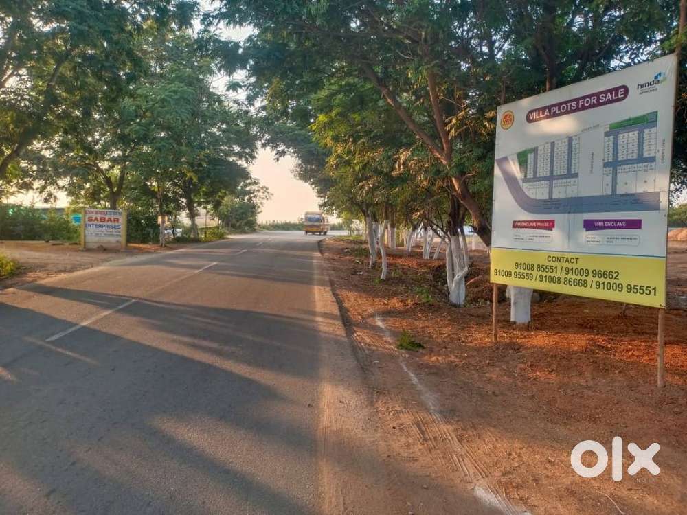 200 SQ YARDS HMDA RESIDETIAL PLOTS JUST 2 KM TO ORR