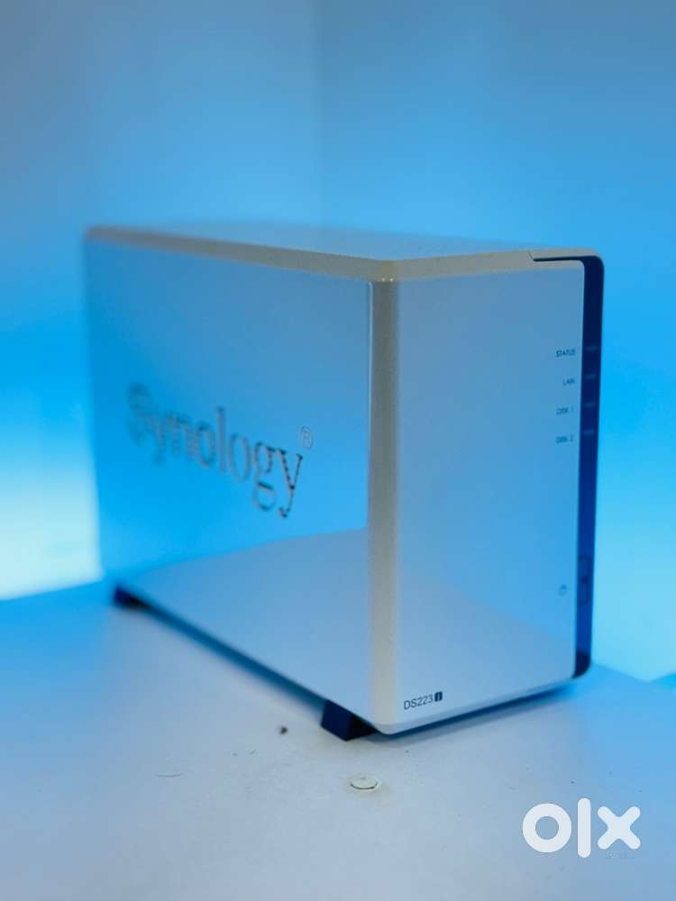 Almost New Synology DS223j NAS + 10TB HDD – Warranty & Box Included