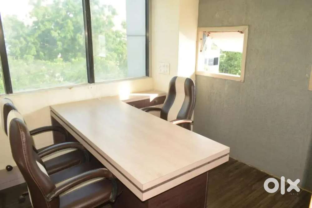 Furnished office on rent at Vastrapur for small business with 2cabins