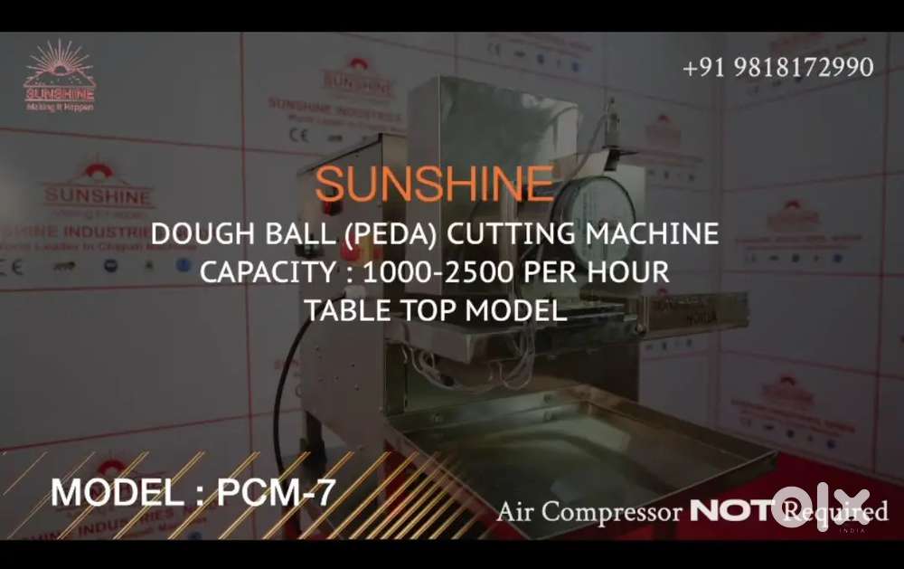 Atta Peda Cutting Machine