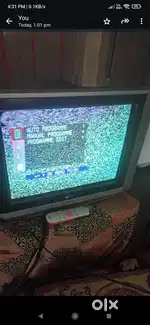 LG flatron 21inchs tv and LG FRIDGE