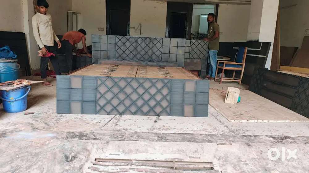 New bed with box king size 6*6 wholesale
