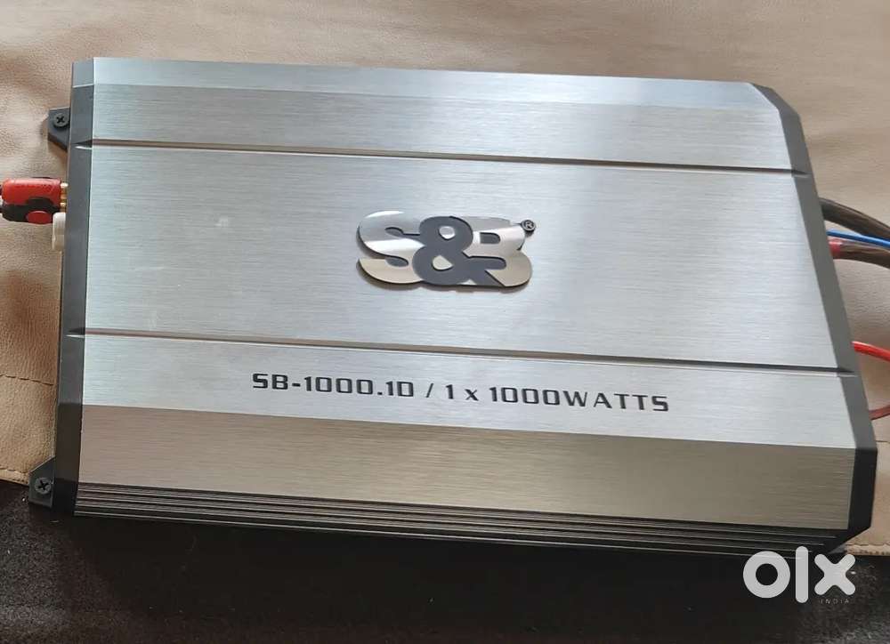 S&B 1000 Watt Mono,Brazo 360.4 4 Channel Amplifier Sell Karna Hai.