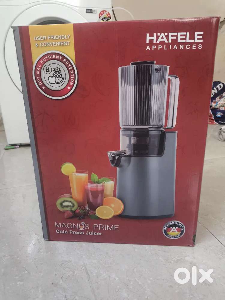 Hafele Magnus Prime Juicer totally new sealed packed