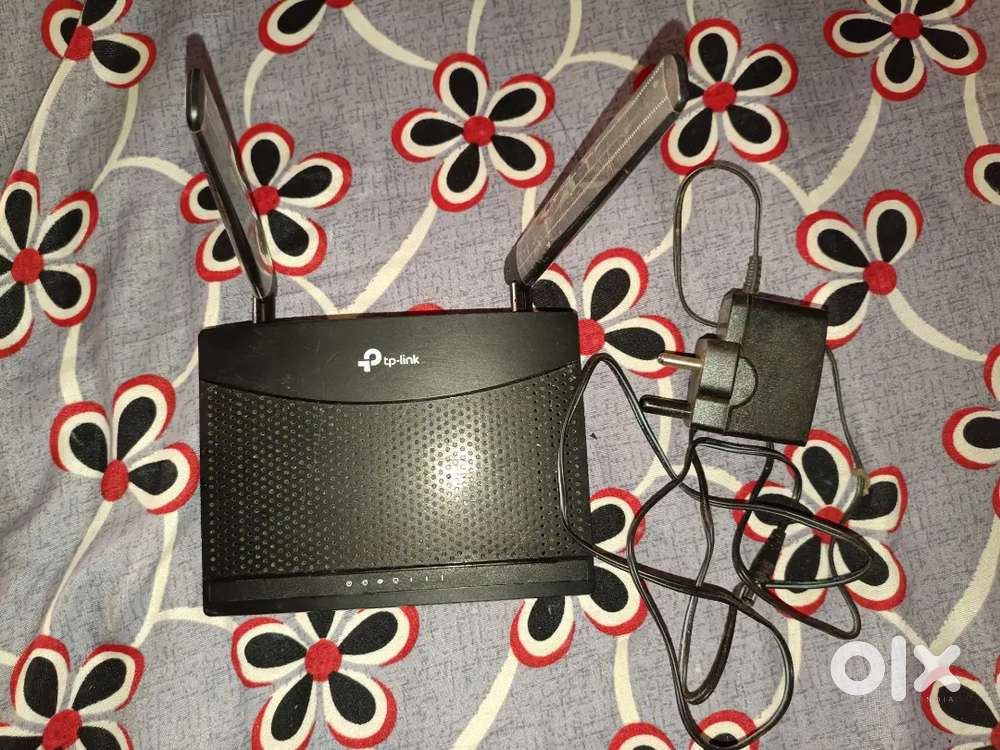 Tp link 4g router and wifi router(single band 2.4 GHZ)