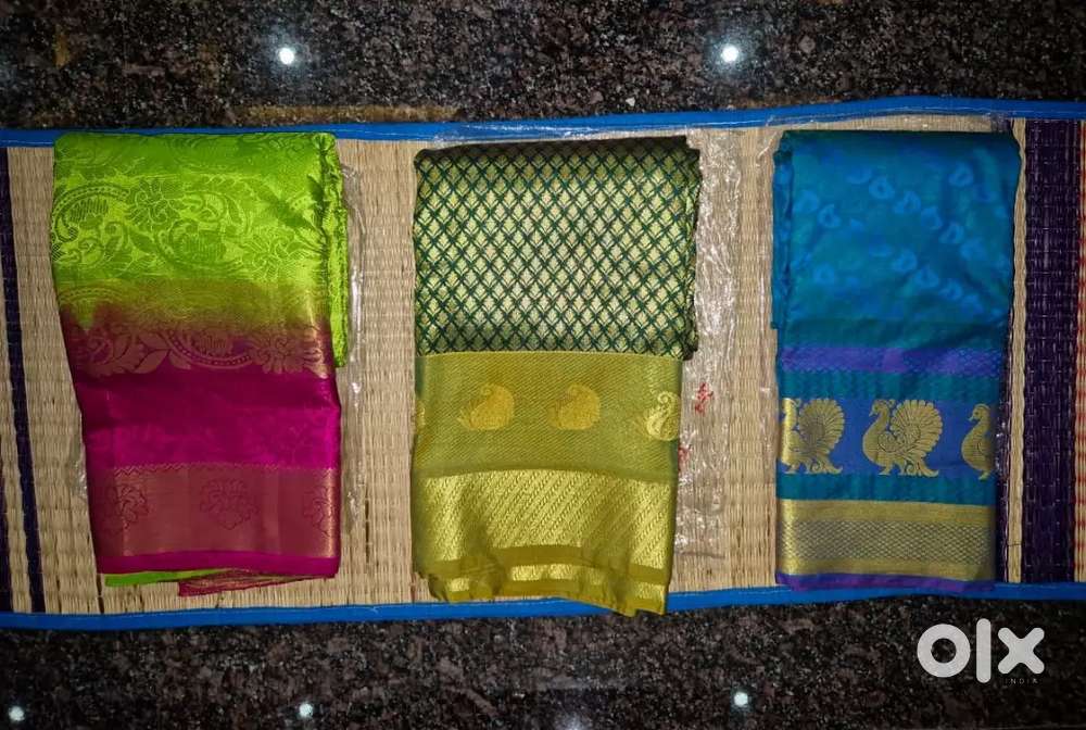 3 Brand New Saree's