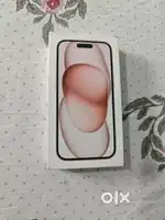 iPhone 15 pink colour 128 gb