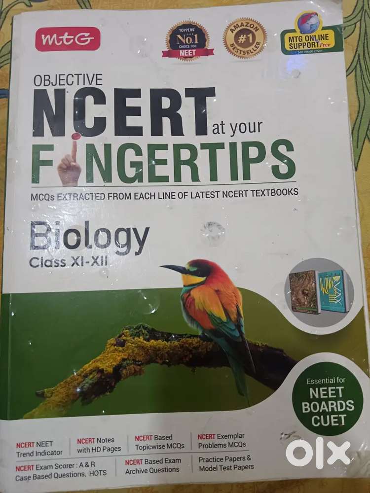 NCERT FINGERTIPS BIOLOGY NEET 2023 BOOK NEVER USED