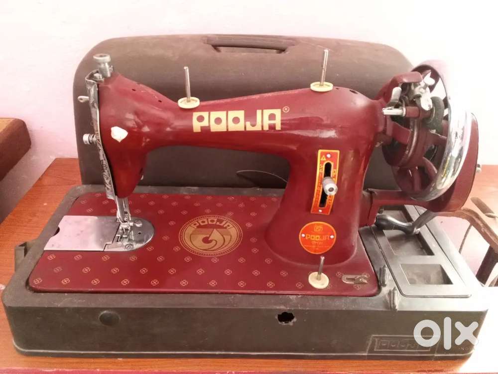 Pooja Sewing machine with stand and cover