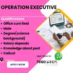 Hiring  OPERATION  EXECUTIVE