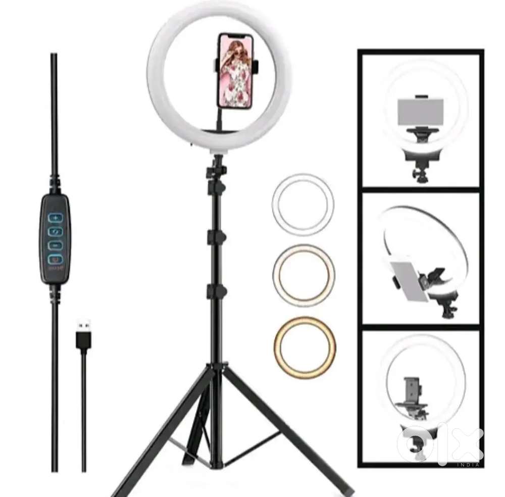 Ring light selfie stick