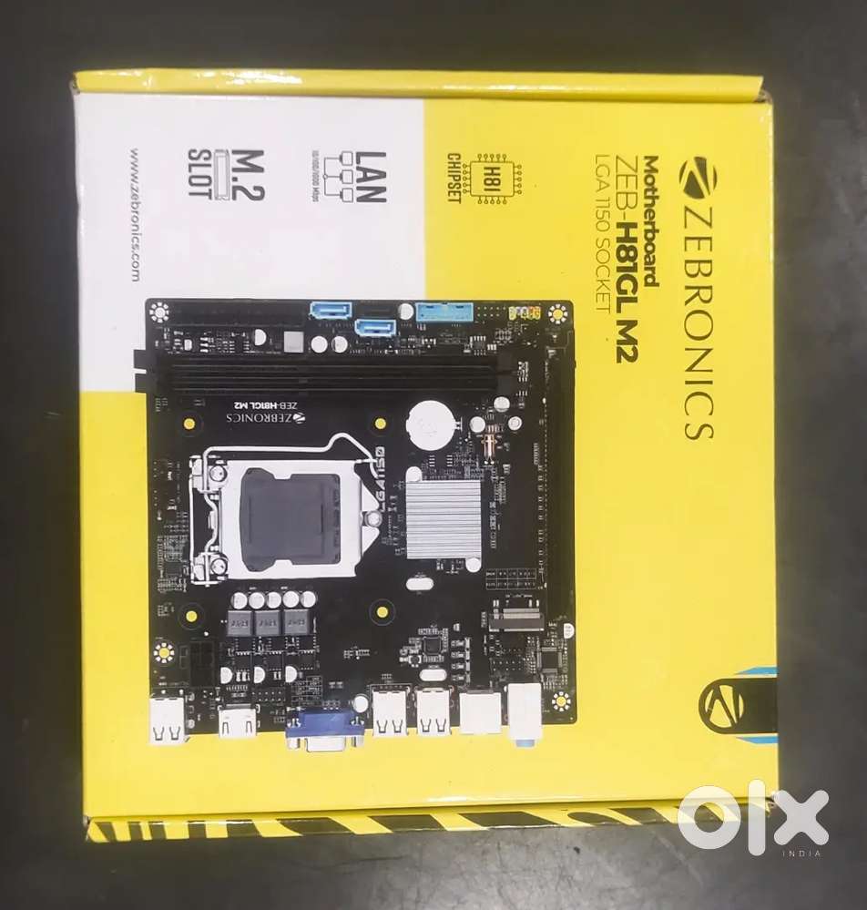 ZEBRONICS H81 MOTHERBOARD