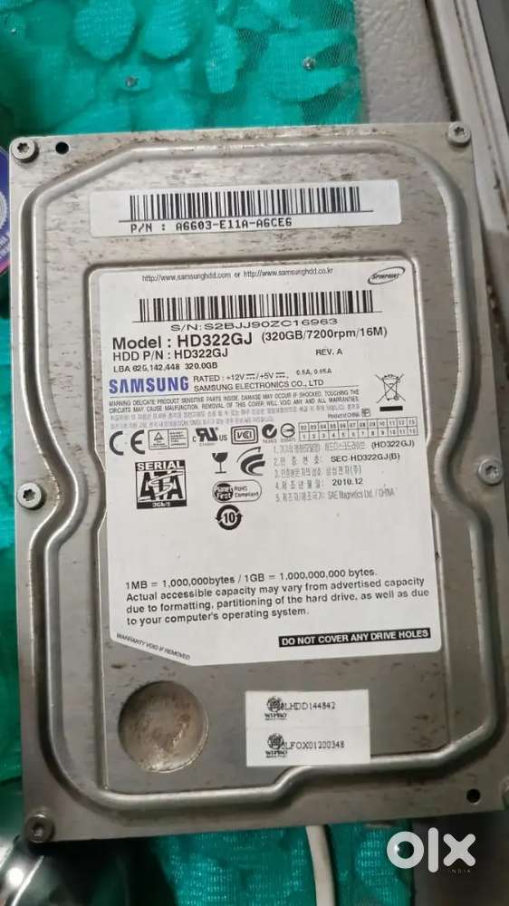 Hard disk Samsung 320gp