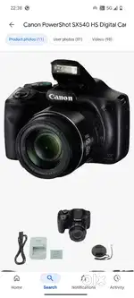 I am selling my canon shorts camera new condition