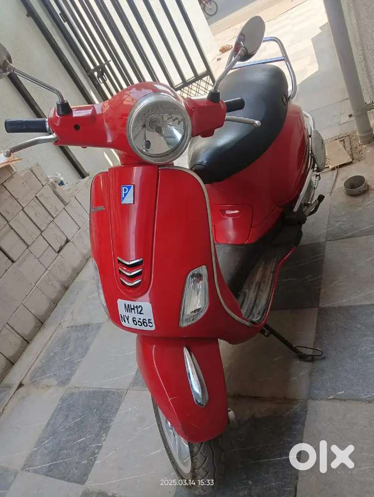Ledies used less driven scooter with VIP number