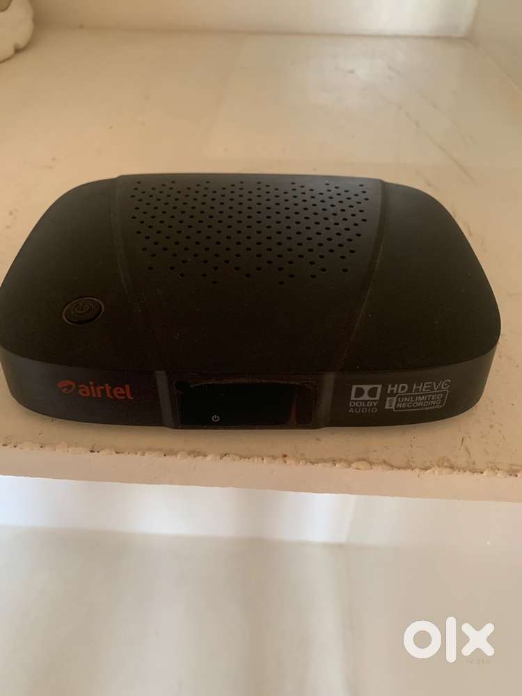 Airtel Setup Box and Disc With Subscription
