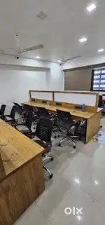 Office on rent fully furnished 1 cabin 20 seats at anandnager