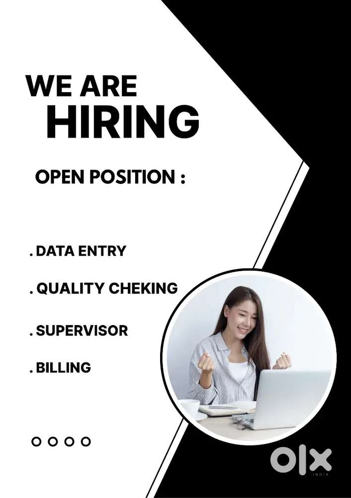 We're hiring warehouse Data entry