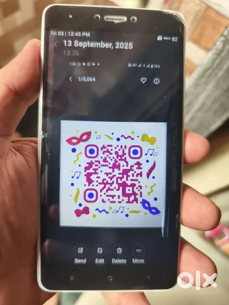 Redmi note 4 .display 5.5 one year old