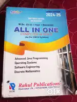 Msc computer science 1st year 1st sem all in one