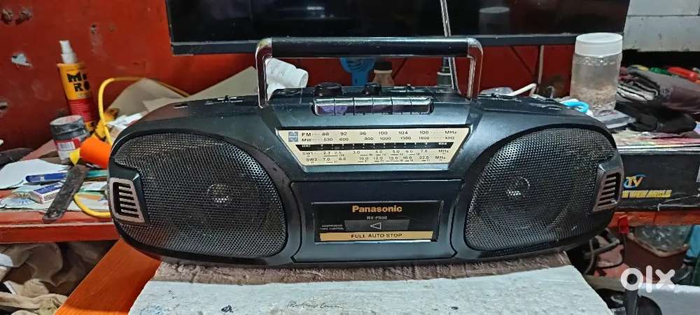 Panasonic double Sub woofers Sony Panasonic Phillips tape recorder