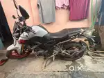 Neatly maintained bike