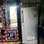 Lg single door 5star very good condition 215liter