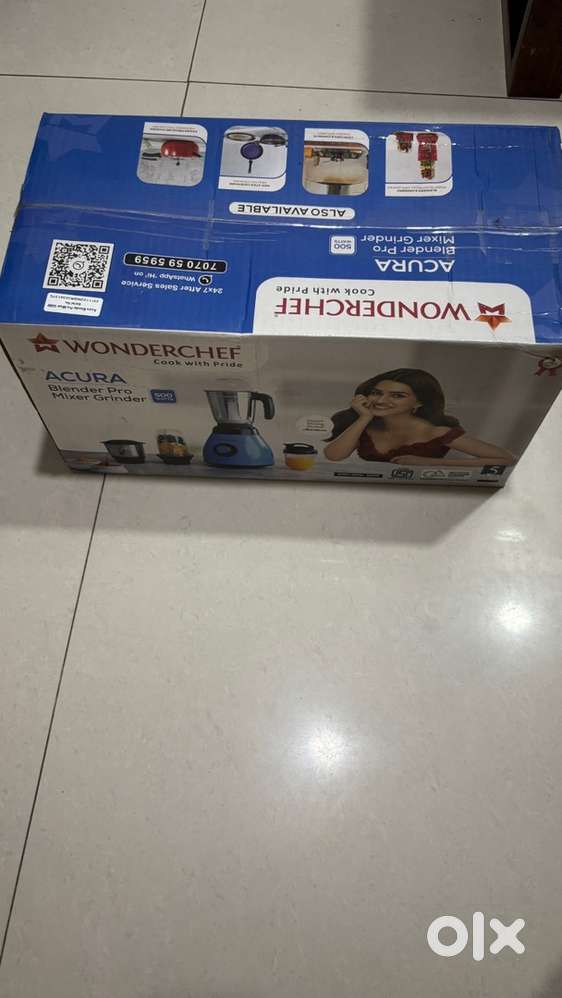 Wonderchef Mixer Grinder sealed pack