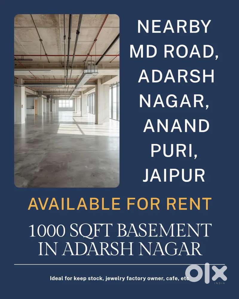 BASEMENT AVAILABLE FOR RENT
