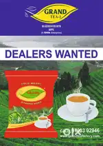 Commission Agent Wanted for Grand Tea Factory