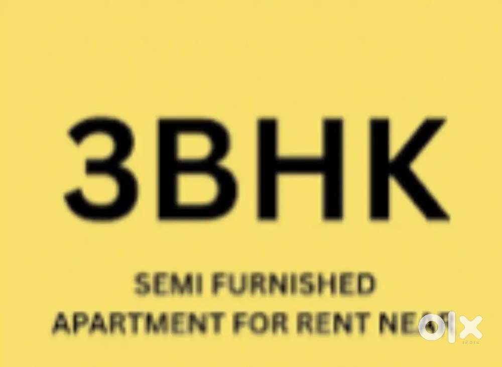3Bhk Flat on rent