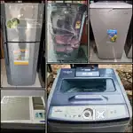 5 YEAR WARRANTY _FRIDGE WASHING MACHINE AC _FREE DELIVERY_ LESS USED