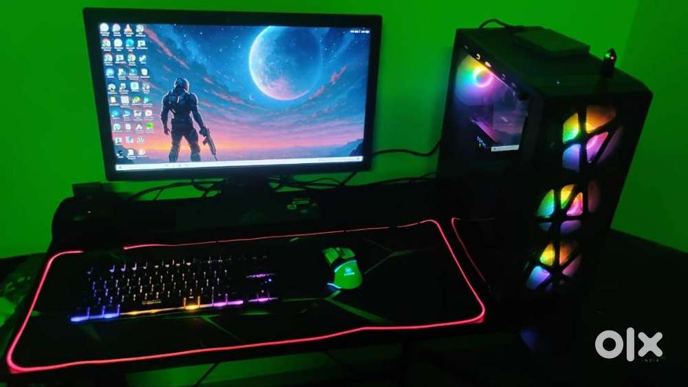 Gaming pc graphic card editing pc computer