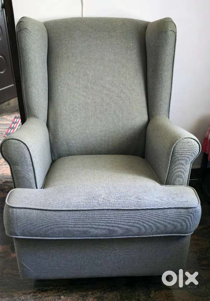 Luxury Rocking Chair - Wingback Design Bought @ 55k! Selling - 9k!