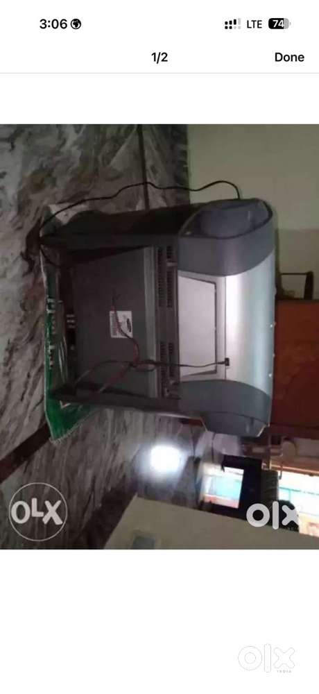 Lg ultra slim doom model tv with tv stand and another tv free