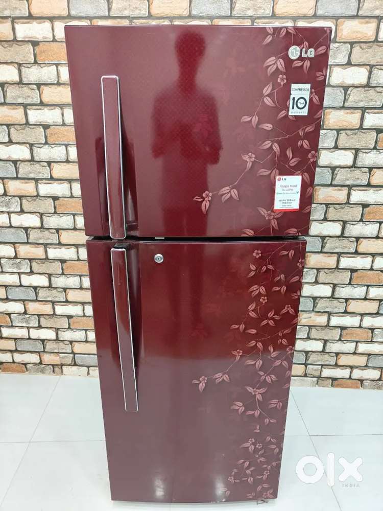 260 litres  flower model double door wth free shippng all over bnglre