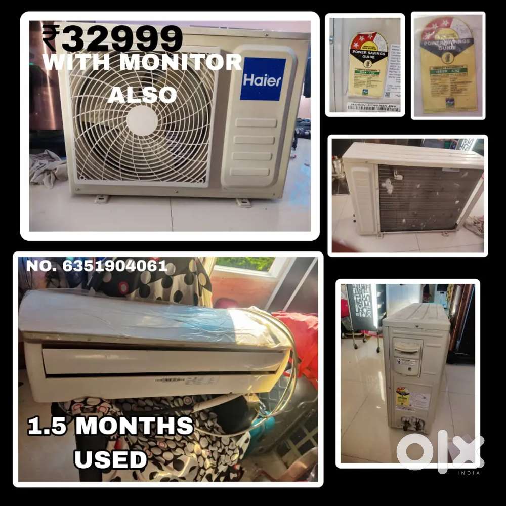 Haier ACs with monitor also