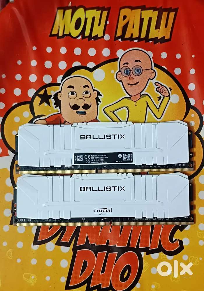 Crucial Ballstrix gaming White 16GB