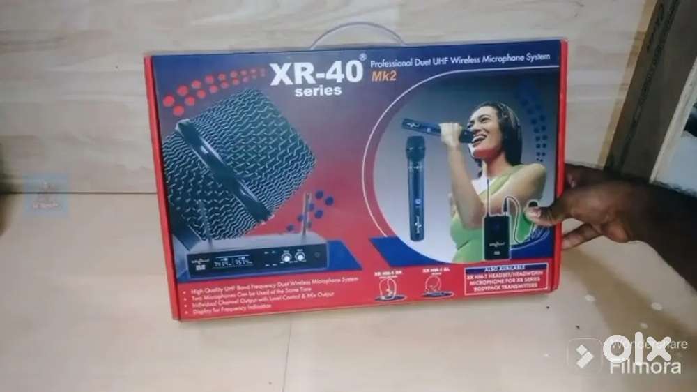 Studiomaster xr 40HL Updated and Very good Condition,  church used mic