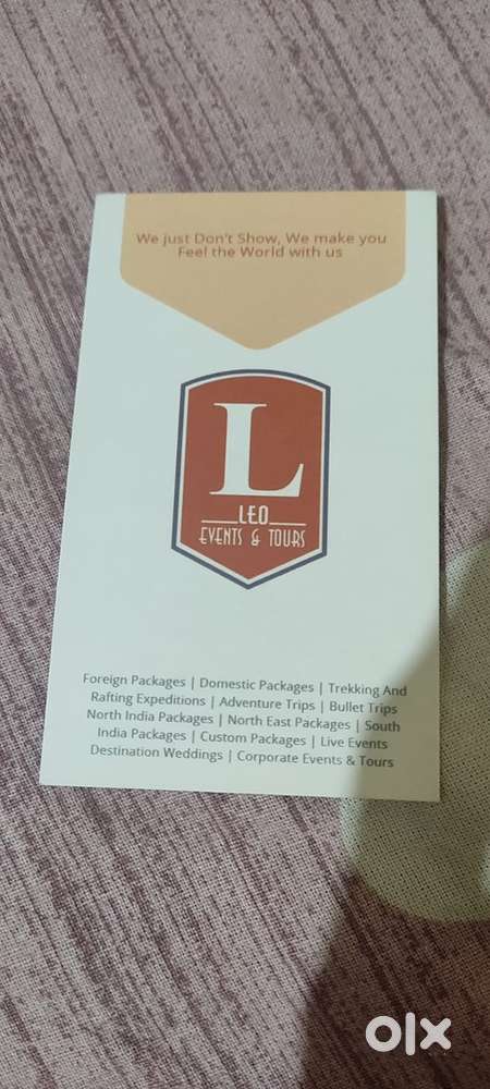 Leo Events and Tours hiring office Staff