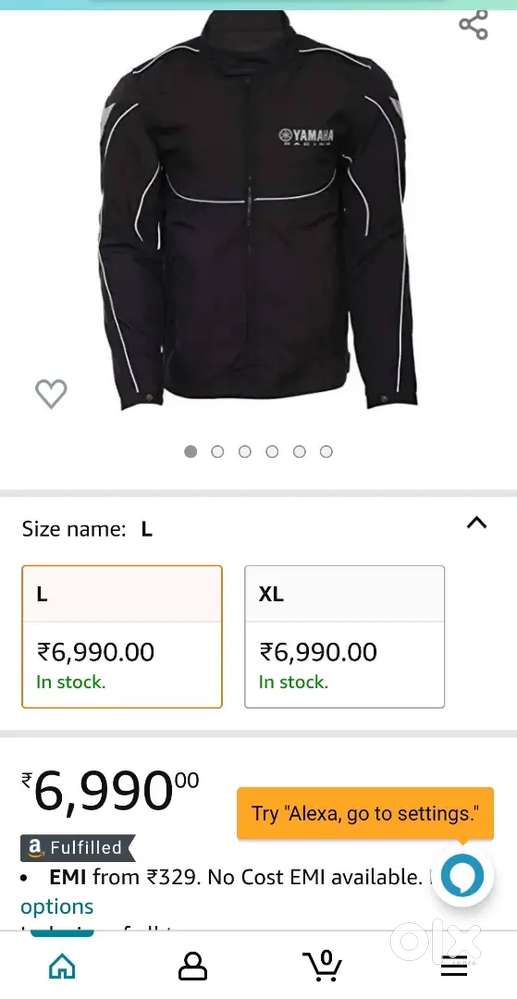 M T jacket  .  Acropovic exhaust