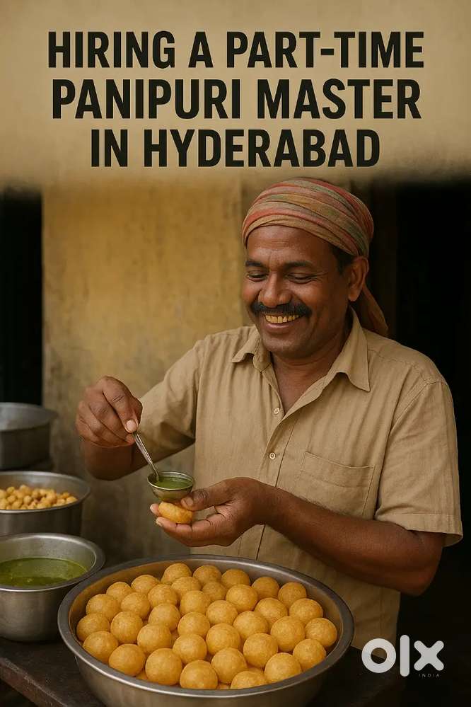 Looking for a Panipuri master