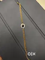 Gold plated stainless steel waterproof AntiTarnish HAND Bracelet