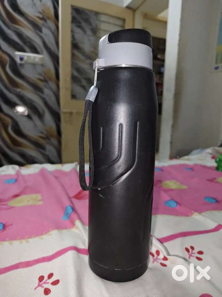 Plastic and stell bottel