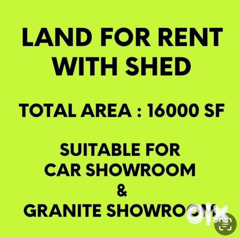 Car Show Room Area for Rent with Shed - 100 Feet Road, Karaikal