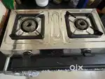 Sunflame 2 Burner Stainless Steel Gas Stove