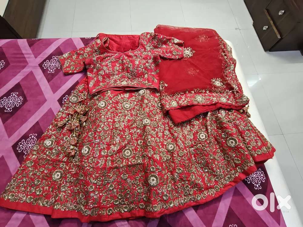 Bridal Lehenga with pure Handwork
