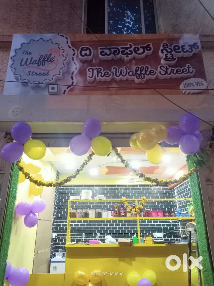 Waffle maker sandwich milkshakes